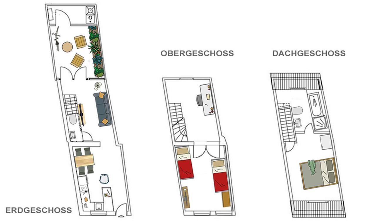 Altstadthaus "Schlaegertwiete Nr.3" Luneburg Exterior photo